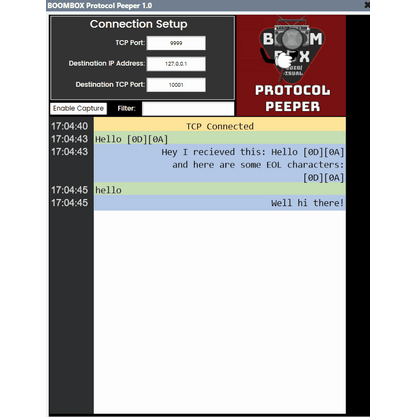 Protocol Peeper for Q-SYS